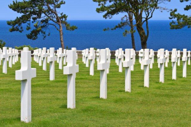 Cementerio americano en Normandia