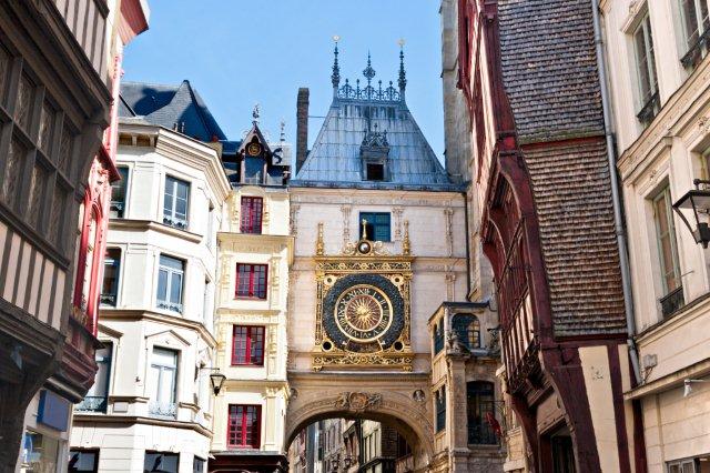 Reloj de Rouen, Normandía