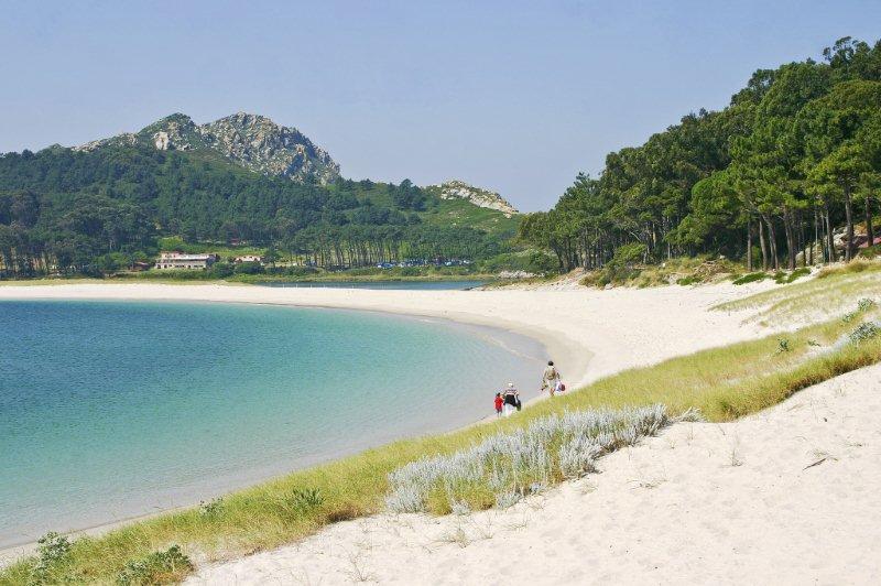 Playa de Rodas en las Isla Cíes